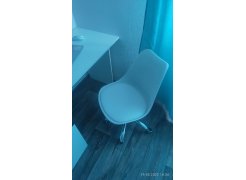 Компьютерное кресло Kolin с подушкой clear / white фото покупателя 146