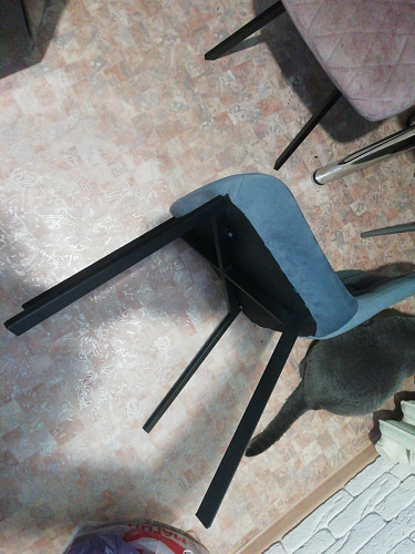 Комплект стульев Форт 4 шт кирпичный / чёрный фото покупателя 184