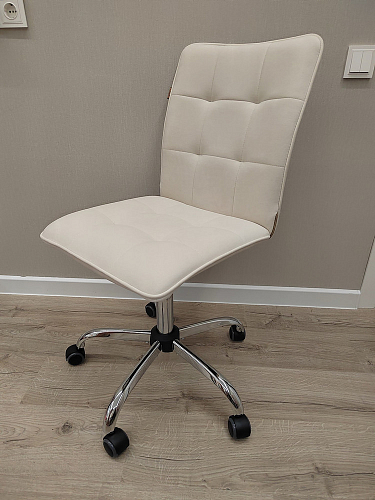 Компьютерное кресло One флок серый 29 фото покупателя 49