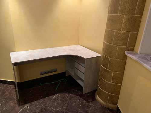 Письменный стол СПм-25 правый белый фото покупателя 41