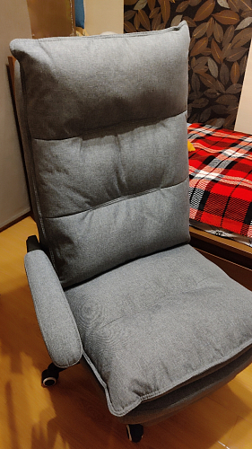 Компьютерное кресло Rapid голубое фото покупателя 71