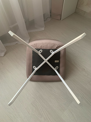 Стул на металлокаркасе Чилли горчичный / черный фото покупателя 1256