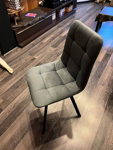 Стул на металлокаркасе Чилли бирюзовый / черный фото покупателя 1394