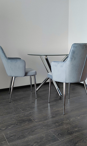 Стул на металлокаркасе Benza blue фото покупателя 1