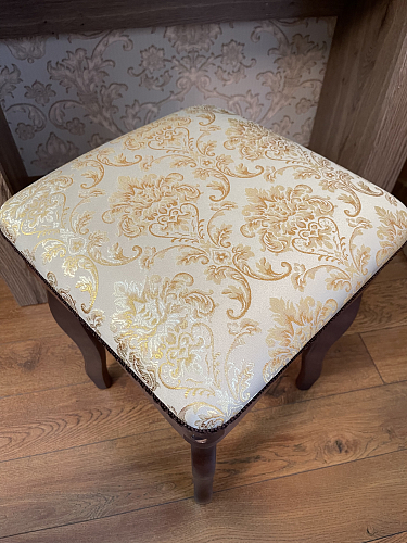 Табурет Орфео орех / бежевый фото покупателя 5