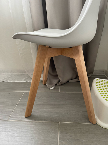 Стул Bonuss blue / wooden legs фото покупателя 96