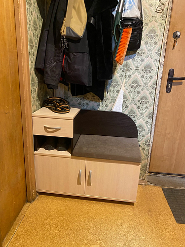 Обувница Аврора дуб млечный / венге фото покупателя 20