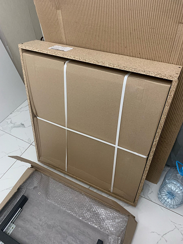 Стол раскладной Лота Лофт 120 25 мм юта / черный матовый фото покупателя 882