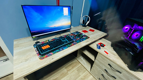 Компьютерный стол с тумбой КСТ-109 тумба слева фото покупателя 9