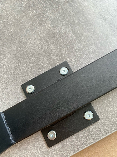 Деревянный стол Лота Лофт 140х80 черный матовый / бетон светлый фото покупателя 219