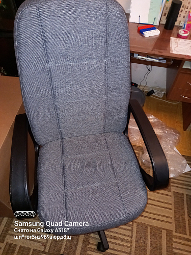 Компьютерное кресло CH747 красный, экокожа фото покупателя 5