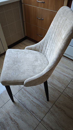 Стул на металлокаркасе Kora light purple / black фото покупателя 396