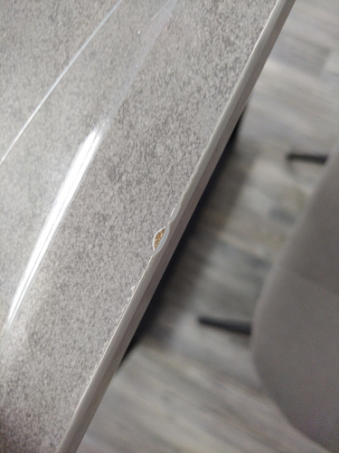 Стол Лота Лофт 120 32 мм бетон / черный матовый фото покупателя 541