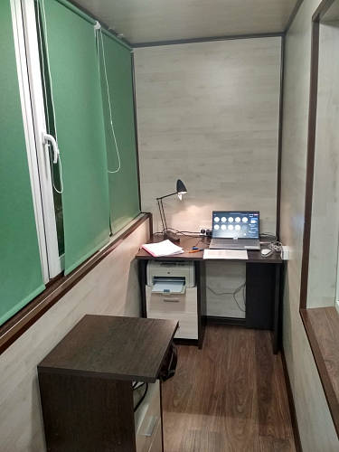 Стол компьютерный Валина 120 х 60 см белый / нельсон фото покупателя 1