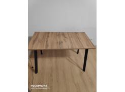 Стол Тринити Лофт 120 32 мм бетон / черный матовый фото покупателя 117