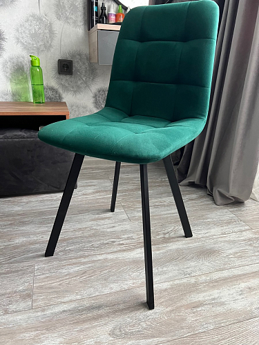 Комплект стульев Чилли 2 шт бежевый / черный фото покупателя 174