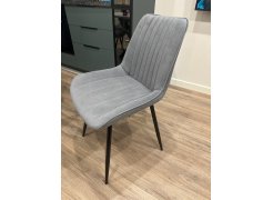 Стул на металлокаркасе Вейв светло-серый (hl 63) / 10К черный каркас фото покупателя 91