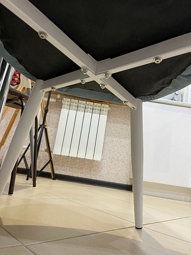 Стул на металлокаркасе Kora gray / black фото покупателя 53