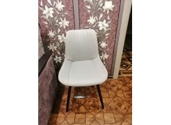 Стул на металлокаркасе Вейв светло-серый (hl 63) / 10К черный каркас фото покупателя 145