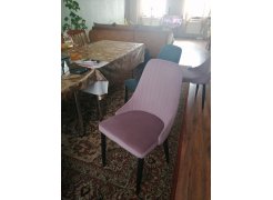 Стул на металлокаркасе Kora 1 gray / black фото покупателя 13
