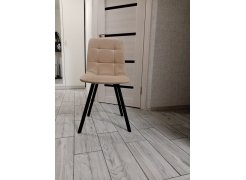 Стул на металлокаркасе Чилли горчичный / белый фото покупателя 282