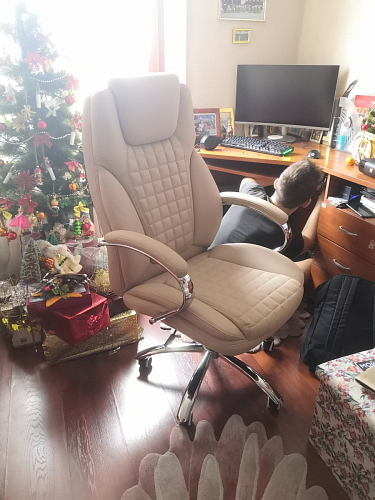 Компьютерное кресло Herd темно-бежевое фото покупателя 11