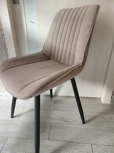 Комплект стульев Седа К 4 шт латте / черный фото покупателя 294