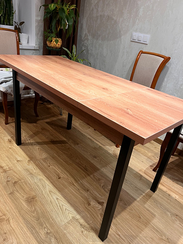 Стол Оригон файерстоун / черный матовый фото покупателя 27