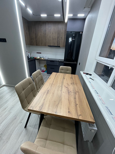 Стул на металлокаркасе Чилли синий / белый фото покупателя 912