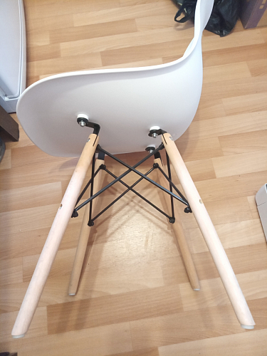 Стул Eames PC-015 белый фото покупателя 245