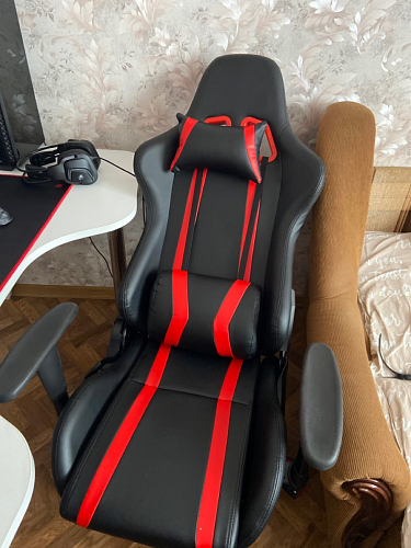 Компьютерное кресло Blok red / black фото покупателя 33