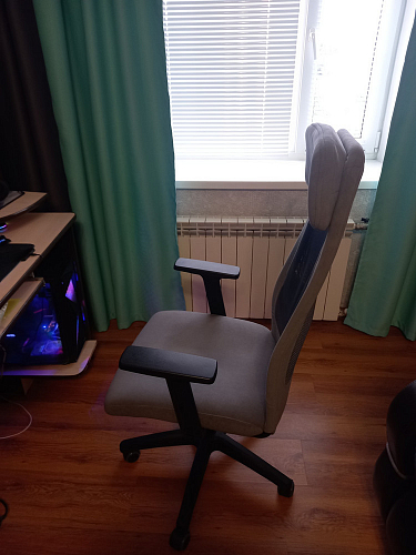 Компьютерное кресло Profit коричневое / черное фото покупателя 5