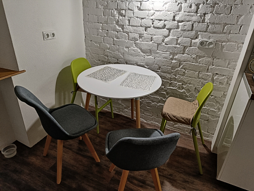 Стол Lorini 80 white / wood фото покупателя 2