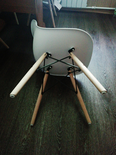 Пластиковый стул Eames PC-015 серый фото покупателя 295