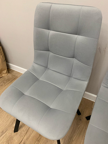 Стул Чилли 2 темно-серый  / черный фото покупателя 1128