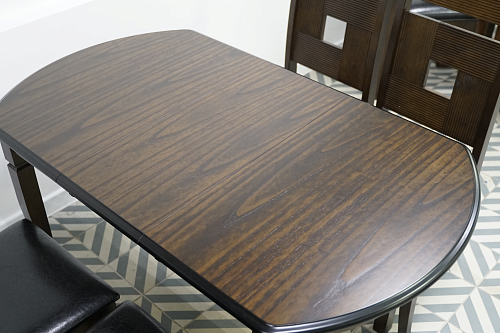 Стол обеденный раздвижной Modena/Модена тобакко из шоурума 3