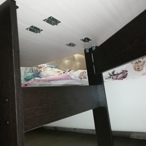 Стол-книжка СтК6 венге / дуб молочный высота 54 см фото покупателя 110