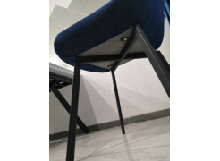 Стул на металлокаркасе Челси серый 02 / черный фото покупателя 154