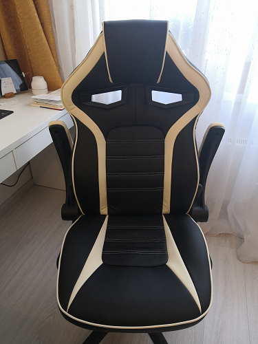 Компьютерное кресло Monza 1 кремовое / черное фото покупателя 1