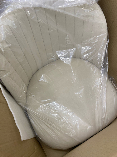 Стул на металлокаркасе Gabi dark beige / black / silver фото покупателя 877