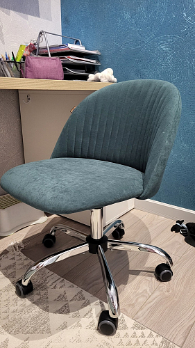 Компьютерное кресло Melody бирюзовое фото покупателя 152