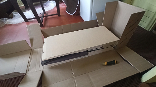 Обувница Аврора дуб млечный / венге фото покупателя 92