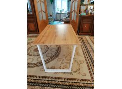 Деревянный стол Лота Лофт 120(160)х75 черный матовый / бетон светлый фото покупателя 692