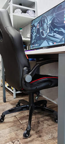 Компьютерный стол SG.209 белый / антрацит фото покупателя 6