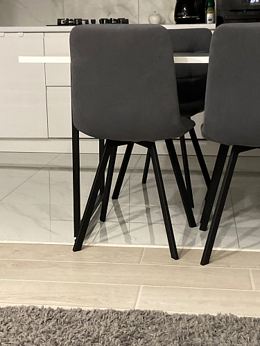 Стул на металлокаркасе Чилли К кирпичный / черный фото покупателя 38