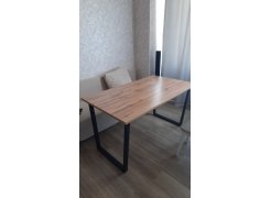 Стол Лота Лофт 120 25 мм сабия / черный матовый фото покупателя 124