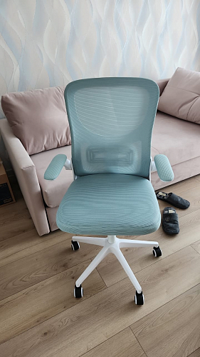 Компьютерное кресло Konfi dark gray / pink / white фото покупателя 307