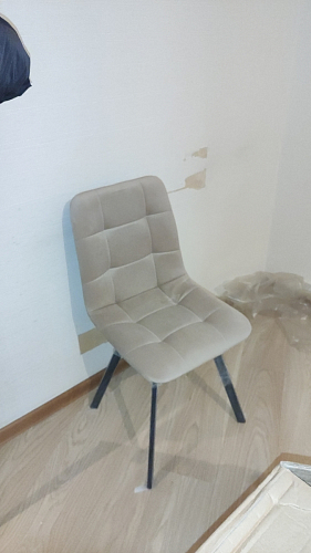 Стул на металлокаркасе Чилли бежевый / белый каркас фото покупателя 1136