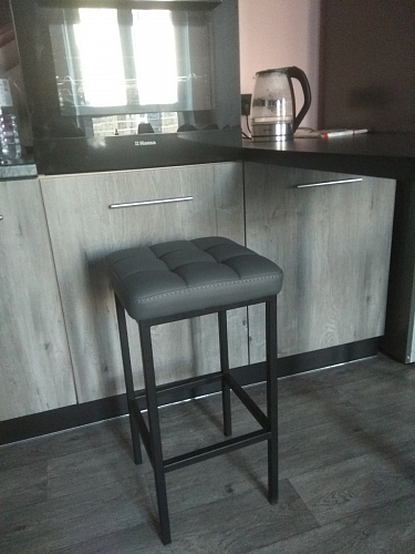 Барный стул Лофт катания минт / белый матовый фото покупателя 114