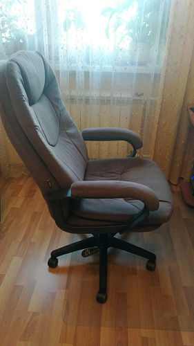 Компьютерное кресло Comfort Lux/Комфорт Люкс серый фото покупателя 116